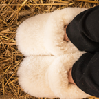 Handmade Sheepskin Slippers – Luxury Comfort from Patagonia Unisex Design – Made for everyone